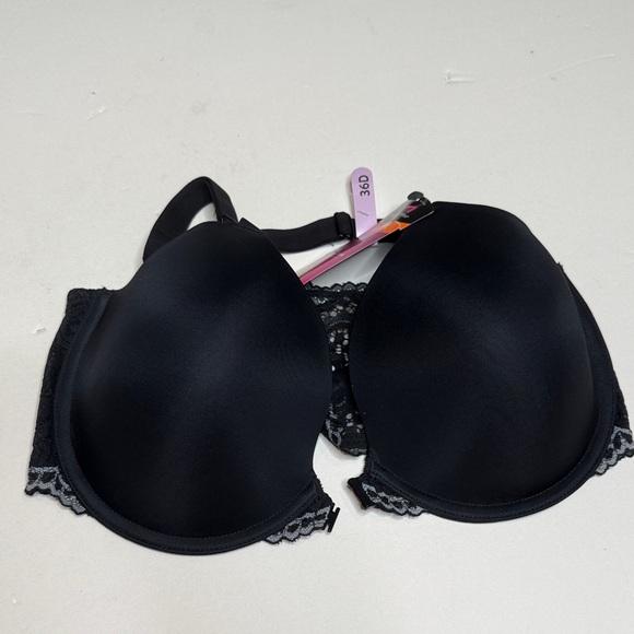 Maidenform Black Lace Racerback Bra Women’s size 36D NWT - Picture 6 of 7
